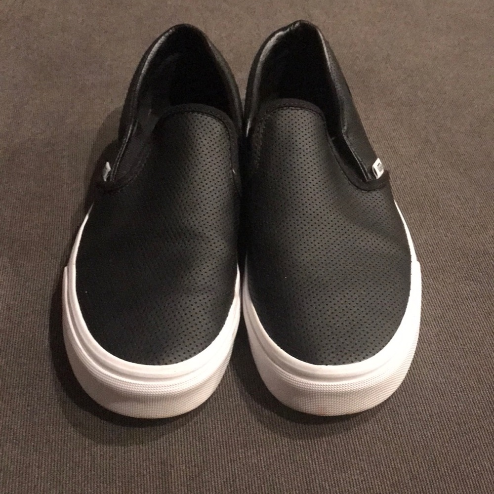 Leather vans